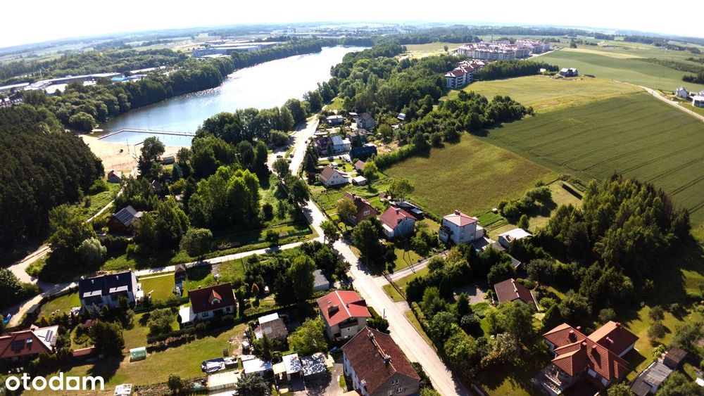Działka z widokiem na jezioro