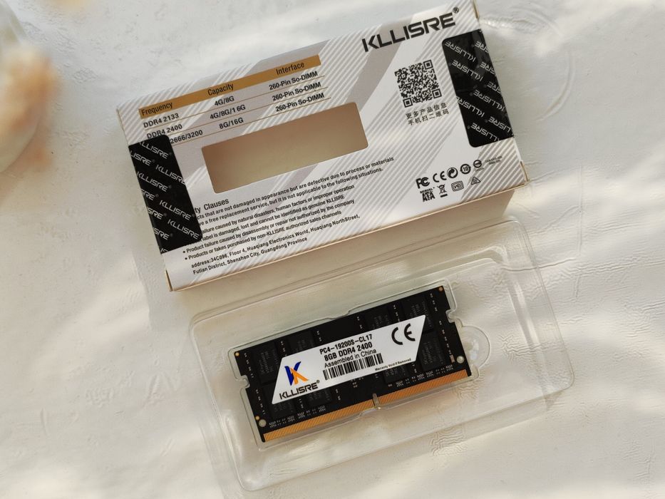 •ОЗУ для ноутбука DDR4 8GB 2400 1.2V•: 320 грн. - Запчастини для ...