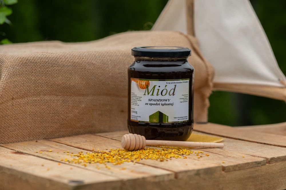 Miód Spadź Iglasta 1 kg