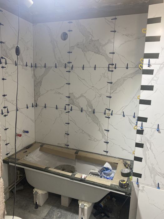 Укладка плитки/ремонт ванной