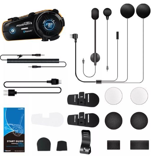 Interkom motocyklowy Fodsports FX8 PRO Gorzów Wielkopolski • OLX.pl