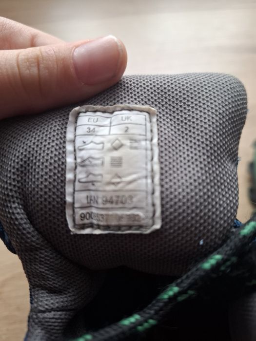 Buty trekkingowe chłopięce 34