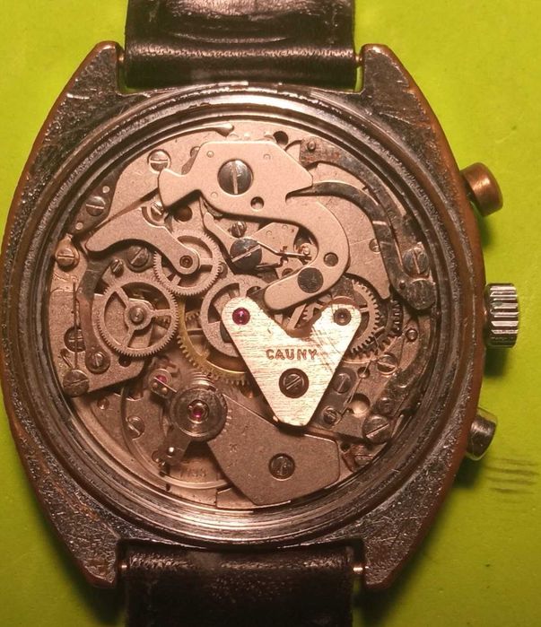 Relógio Cauny cronógrafo