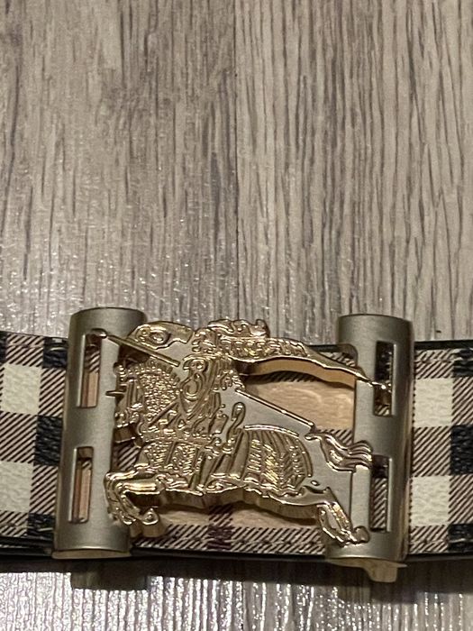 Pasek dwustronny burberry