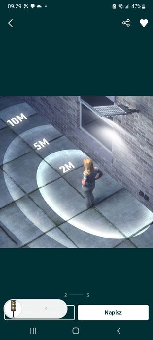 Lampa solarna 1000w 12tyś lumenów wyprzedaż