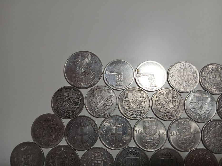 Moedas de prata portuguesas