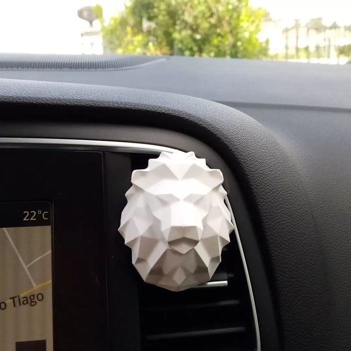 Ambientador para carro em gesso perfumado
