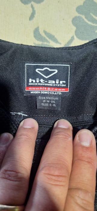 Colete com airbag