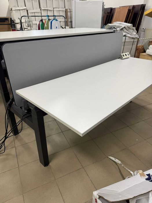 Biurko elektryczne STEELCASE 200x80 biurka stoły elektryczne biuro dom
