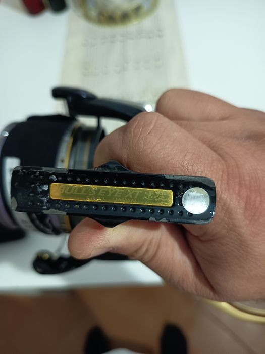 Shimano Bullseye XT 
Carreto que dispensa apresentação.
Mecânica impec