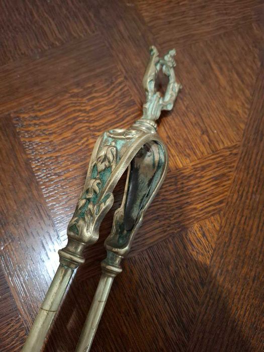 Антикварний Камінний Набір - Епоха Наполеон III, Франція, XIX Століття