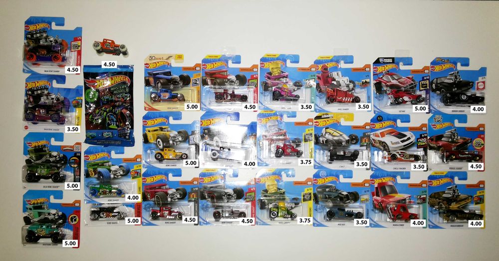 Carros Hot Wheels - Vários Bone Shaker