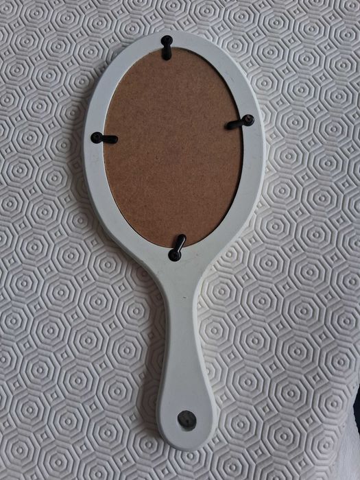 Espelho de mão estilo retro