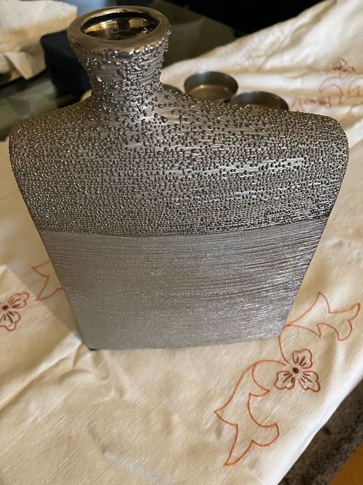 Decoração Jarra + 6 cálices + 3 castiçais