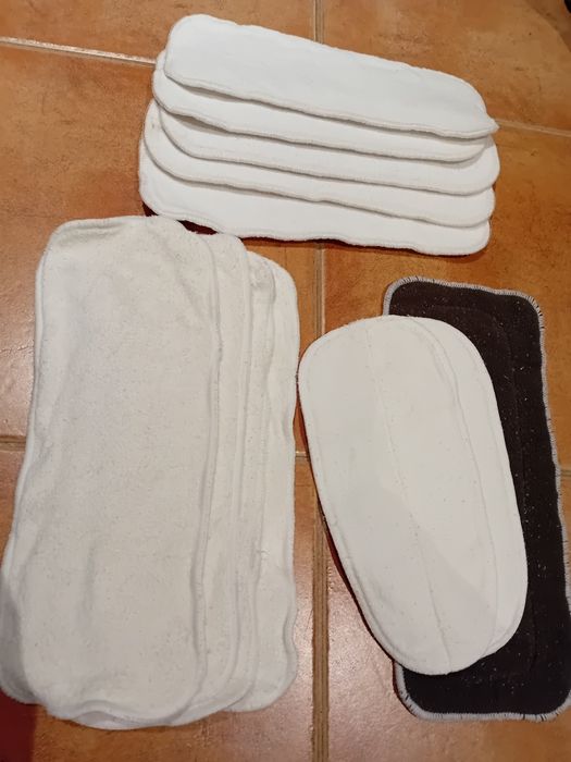 Absorventes para fraldas reutilizáveis +1 fralda ajustada popolini