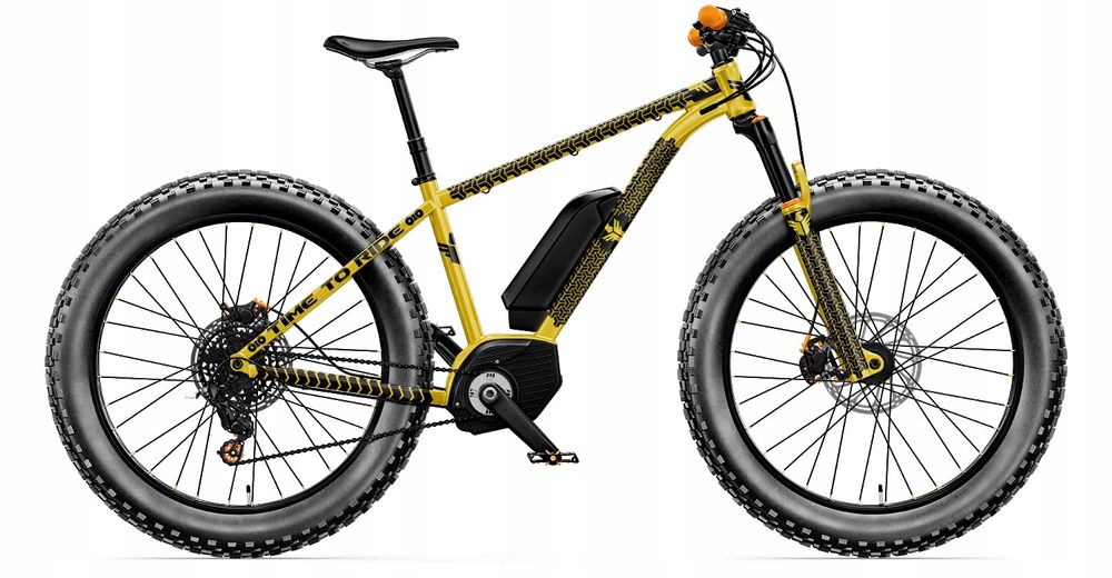 ZESTAW NAKLEJEK uniwersalnych na rower RAMĘ MTB