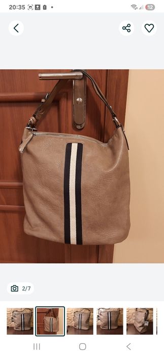 Torba damska nowa kamel.