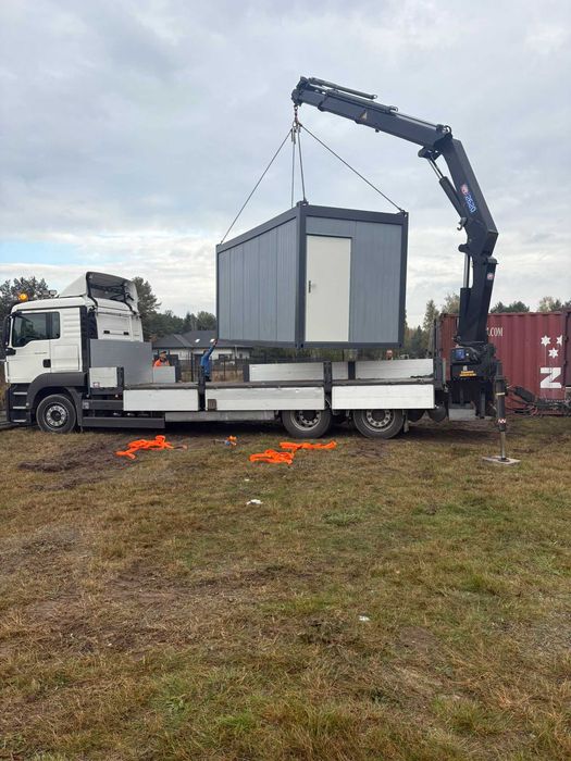 Przewóz kontenerów, transport, usługi HDS.