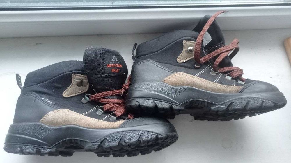 Ботинки Mountain Peak J-Tex, розмір 37, майже нові, ідеальний стан