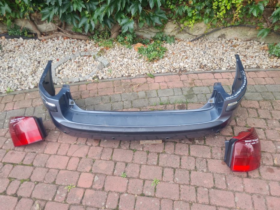 Peugeot 407 kombi zderzak tył PDC 04-08