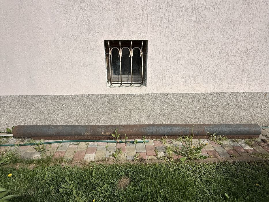 Чавунна труба. Нова. Довжина 3м.20см Діаметр 16 см.
