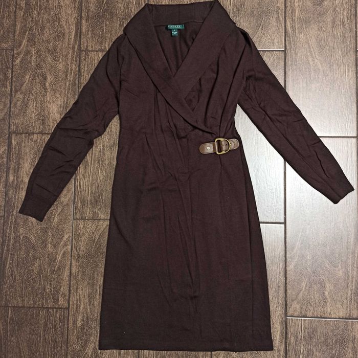 Брендове плаття сукня Lauren Ralph Lauren платье шерсть вовна