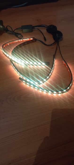 Luzes led para carro com comando