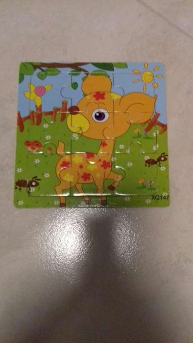Puzzle drewniane