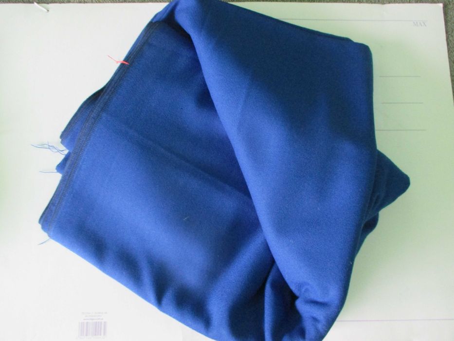 kupon żorżeta wełniana