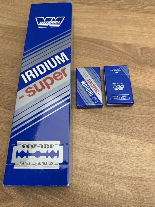 Żyletki Wizamet Iridium Super - Made in Poland