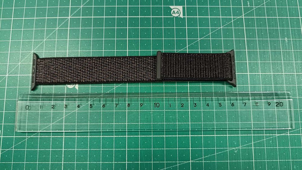 Bracelete Apple Watch Sport Loop Preta 38mm | Nova & Original