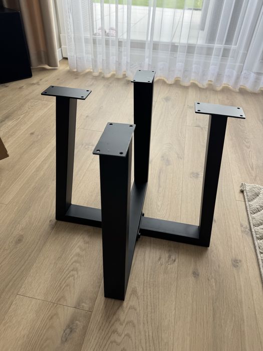Nogi metalowe stelaż podstawa do stołu stolika kawowego