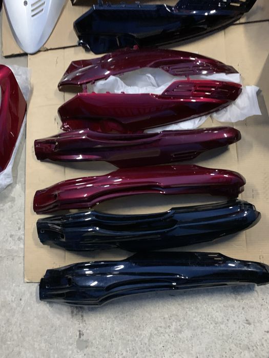 Пластик облицовка пластмасса для скутера