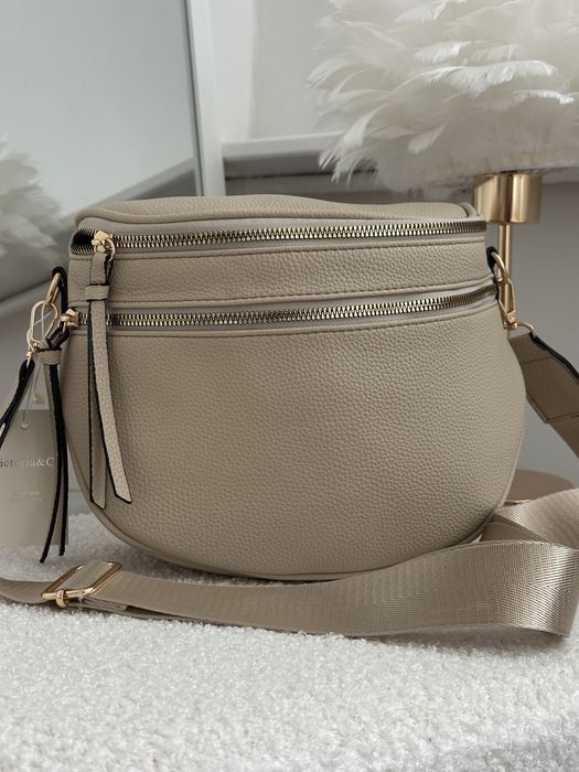 Torebka nerka mini nude Victoria &Co