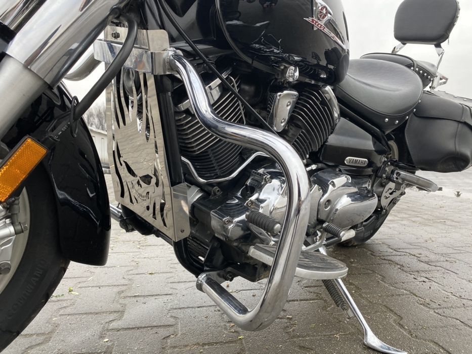 Yamaha drag star 1100 osłona chlodnicy