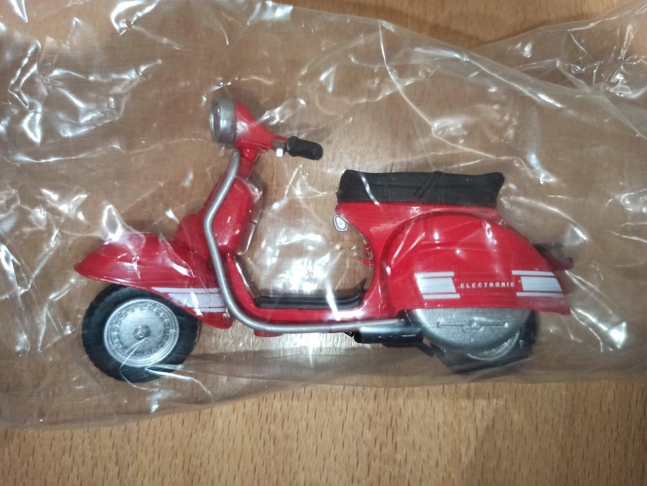 Miniatura vespa mota, VW T1 pão de forma