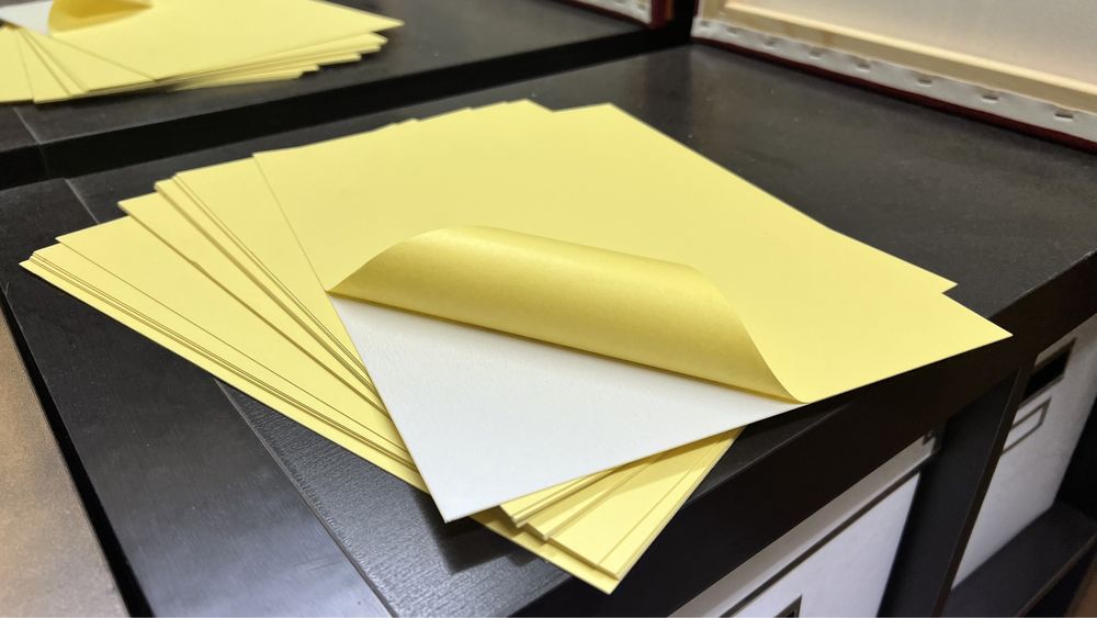 Papel cola para Albuns digitais