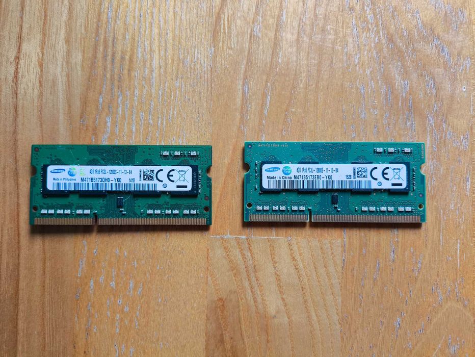 SAMSUNG RAM DDR3L 8GB (2x4GB) 1600 MHz PC3L-12800S M471B5173EB0-YK0