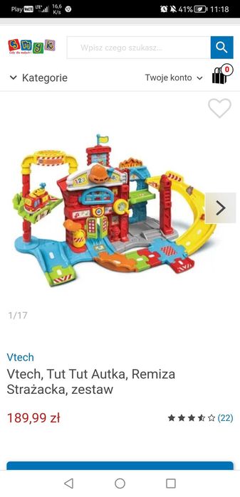 Remiza strażacka VTech