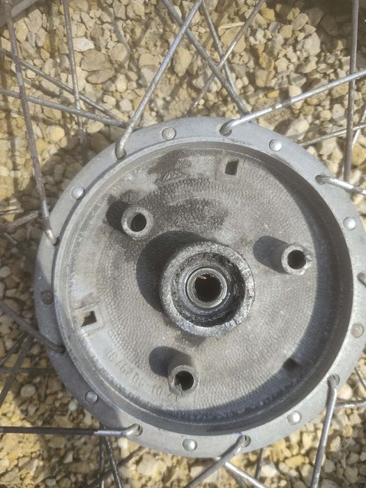 Kompletne orygnialne koła Simson S51 i błotnik