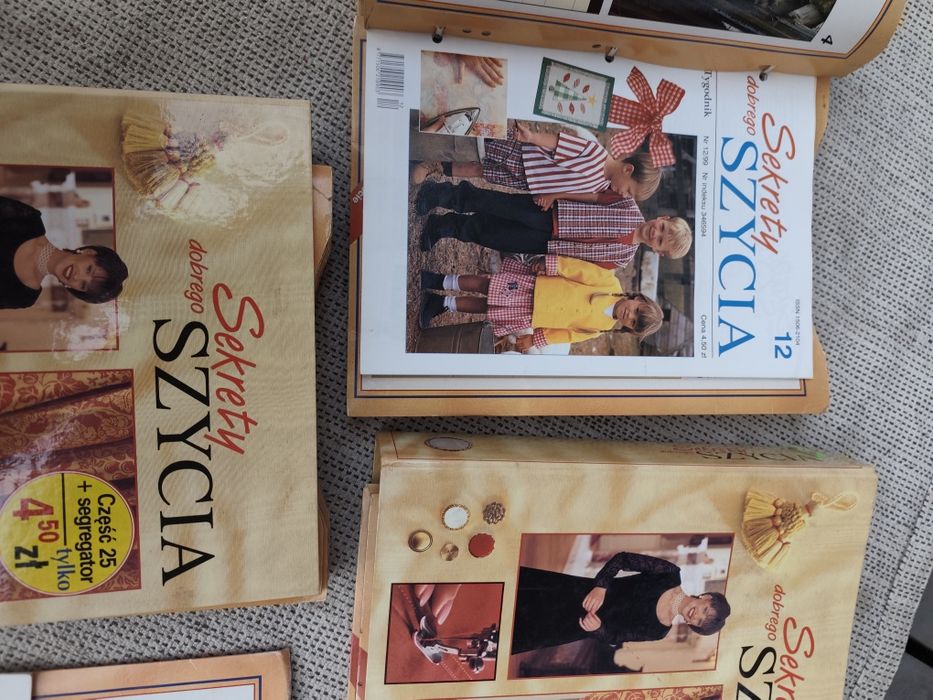 Wykroje krawieckie szycie dodatki burda inne