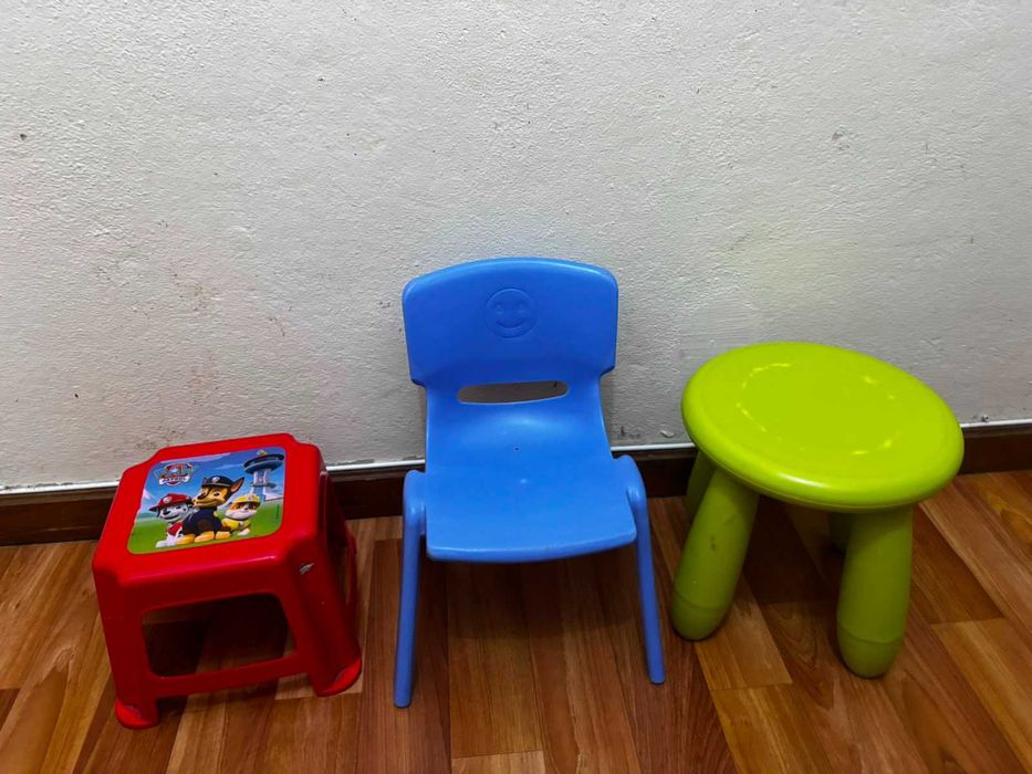 cadeirinha e bancos infantil