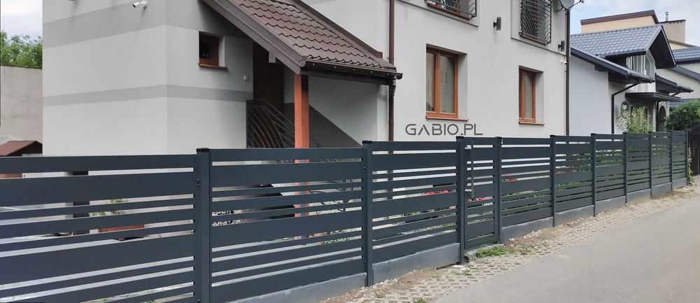 Przęsła ogrodzeniowe palisadowe