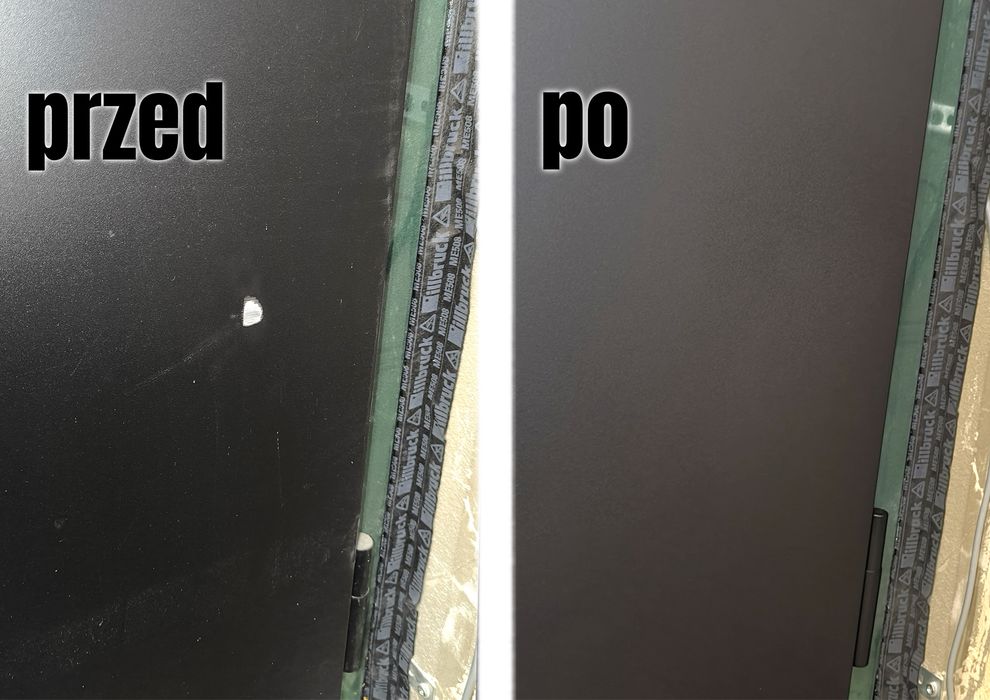 naprawa uszkodzen retusz  na powierzchniach