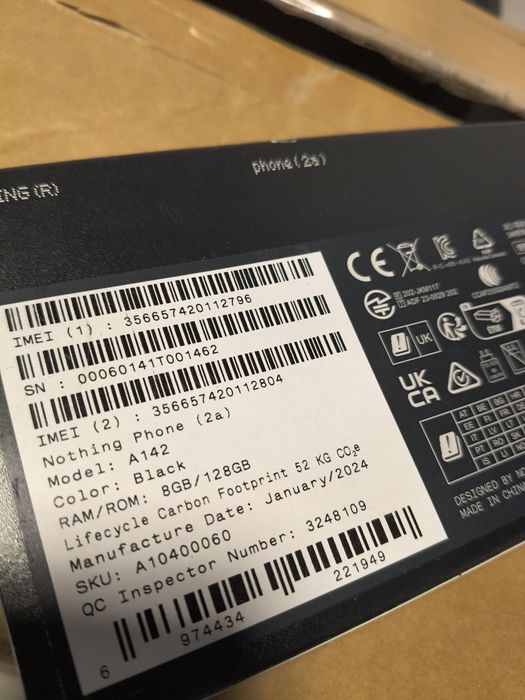 Nothing a2 8gb 128gb a3 pro