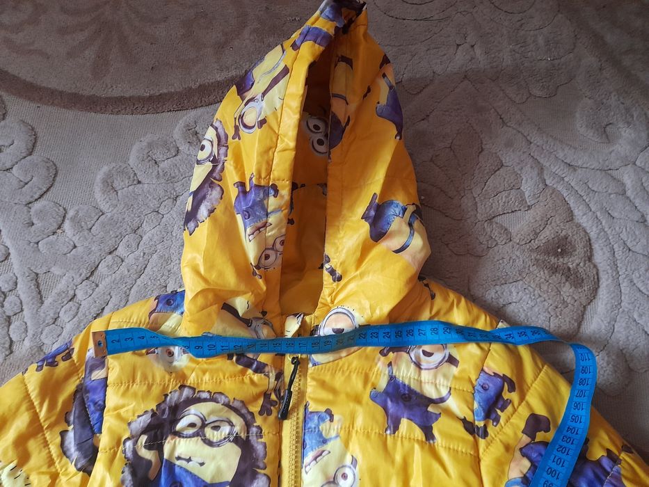 Куртка деми/миньоны/7-9лет