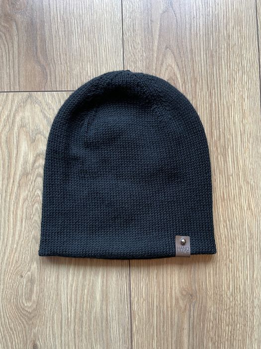 Czapka merynos handmade unisex