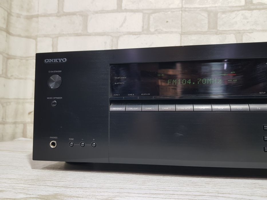 7.1 AV ресивер ONKYO TX-SR 444,*7x100 Вт, HDMI, USB, Bluetooth, б/у
