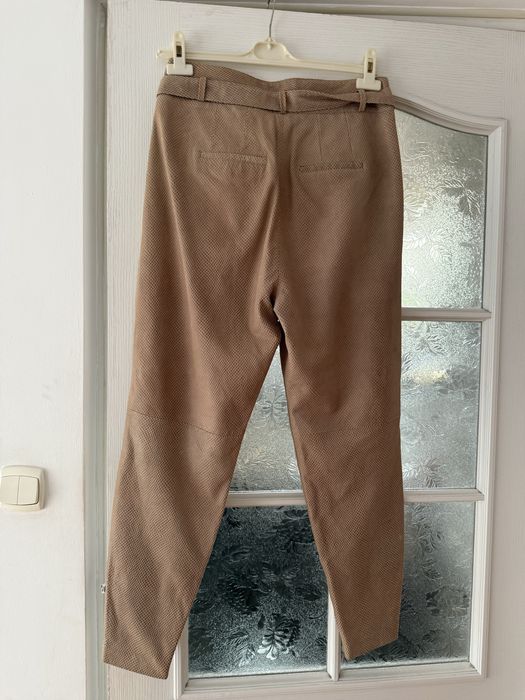 Nowe skorzane spodnie Copenhagen Muse roz S