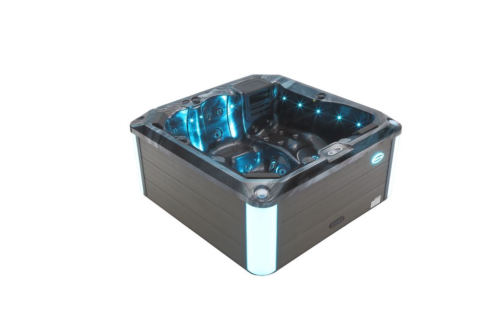 Wanna spa jacuzzi ogrodowe z hydromasażem
